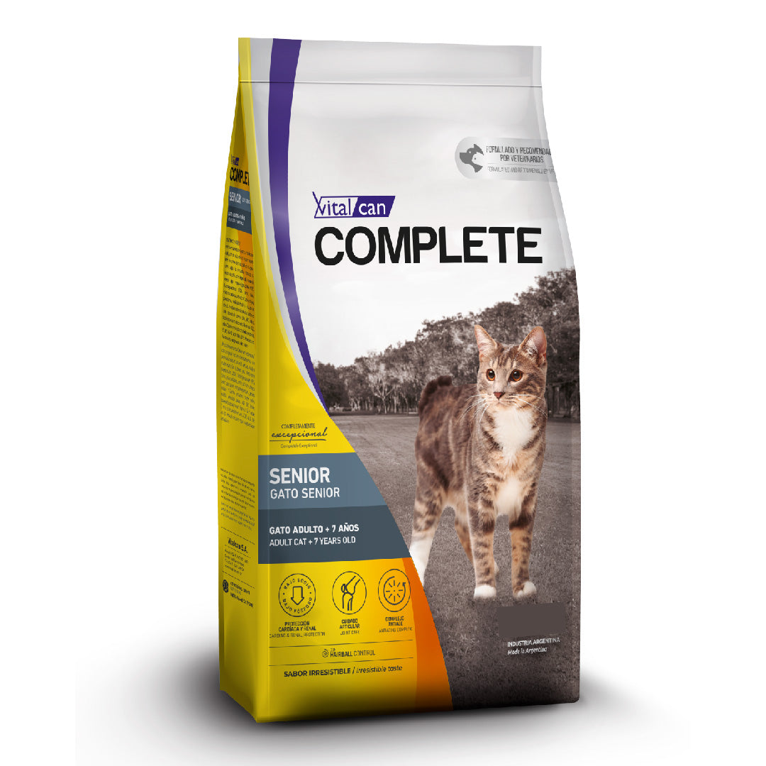 Alimento Complete Gato Adulto Senior